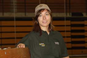 The athlete Mónica Merenciano.